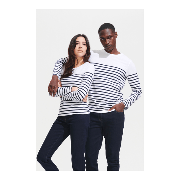 SOL'S | Gestreept T-shirt met lange mouwen voor heren SOL'S | Gestreept T-shirt met lange mouwen voor heren
